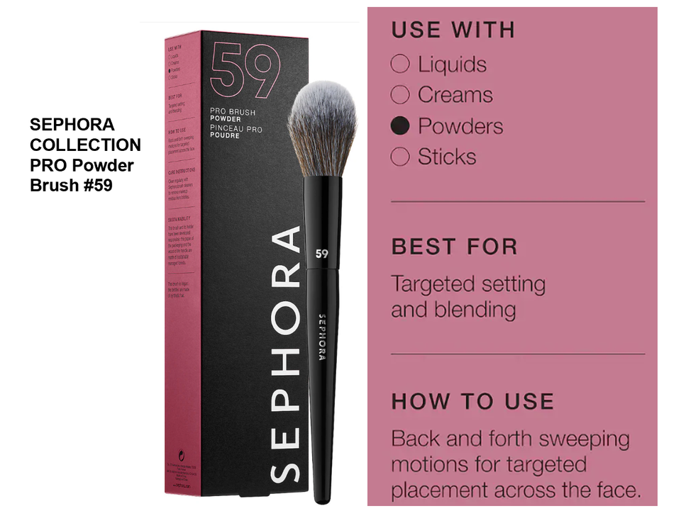 SEPHORA COLLECTION PRO BRUSH SET OF 10 NEW IN BOX Authentic